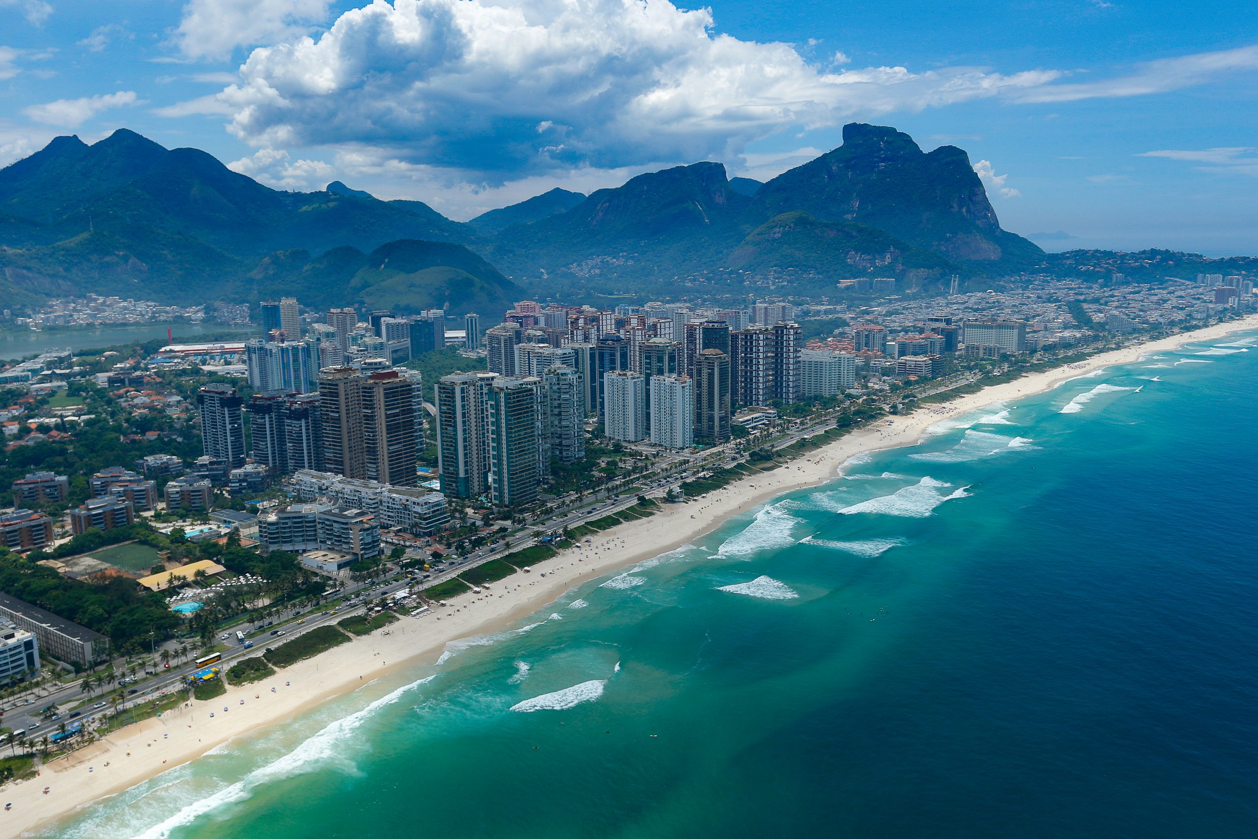 Vista do condomínio